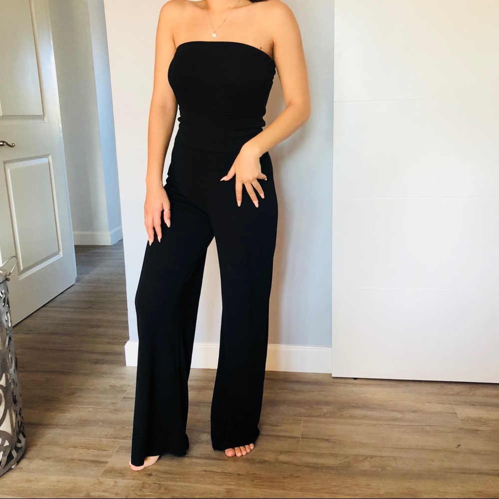 Black and white  jumpsuit